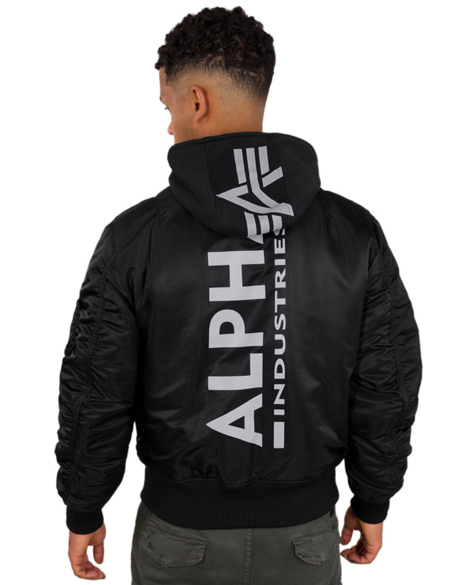 men's jacket (bomber) ALPHA INDUSTRIES - MA-1 - black