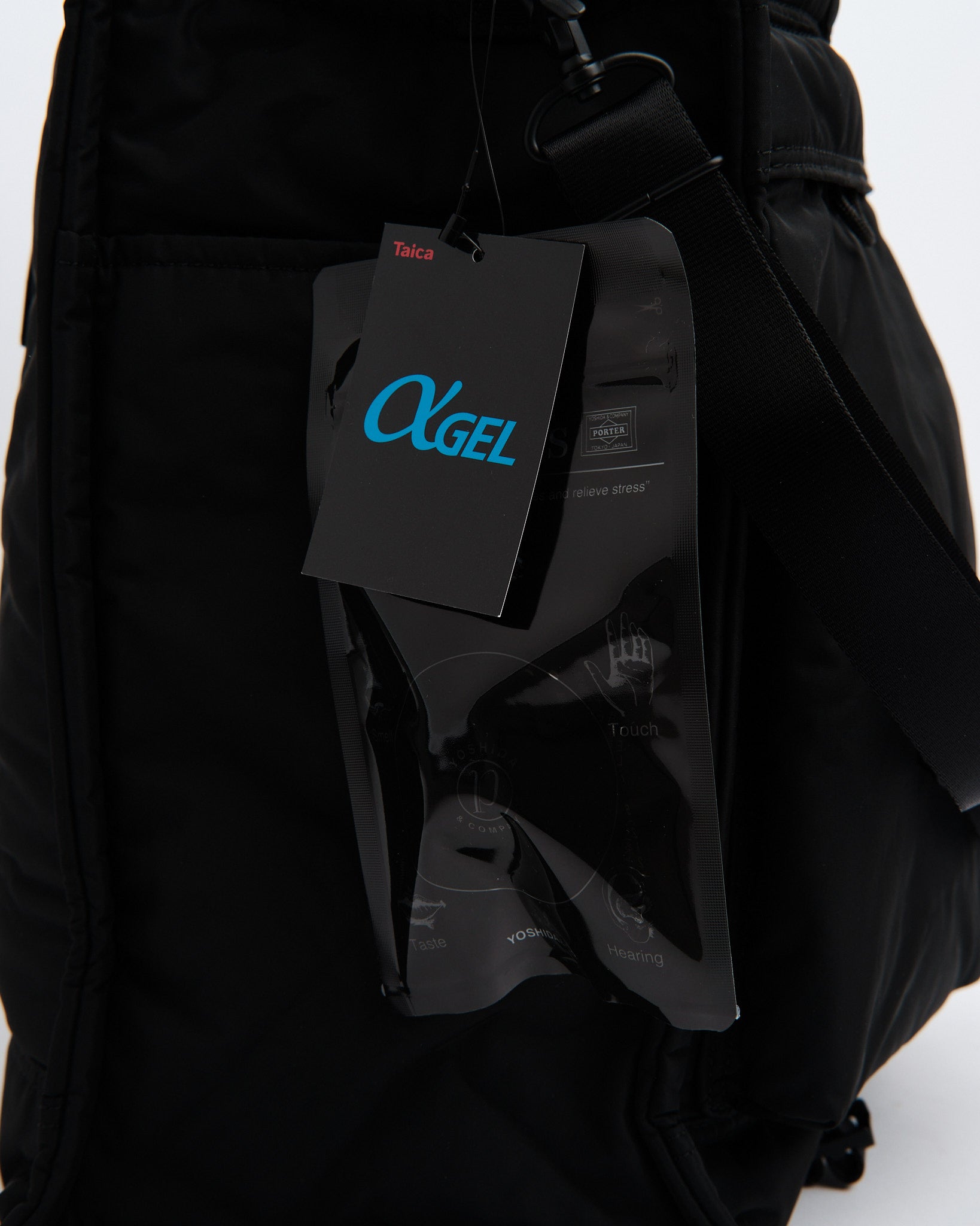 Senses Tote Bag (L) Black by Porter by Yoshida - Meadow