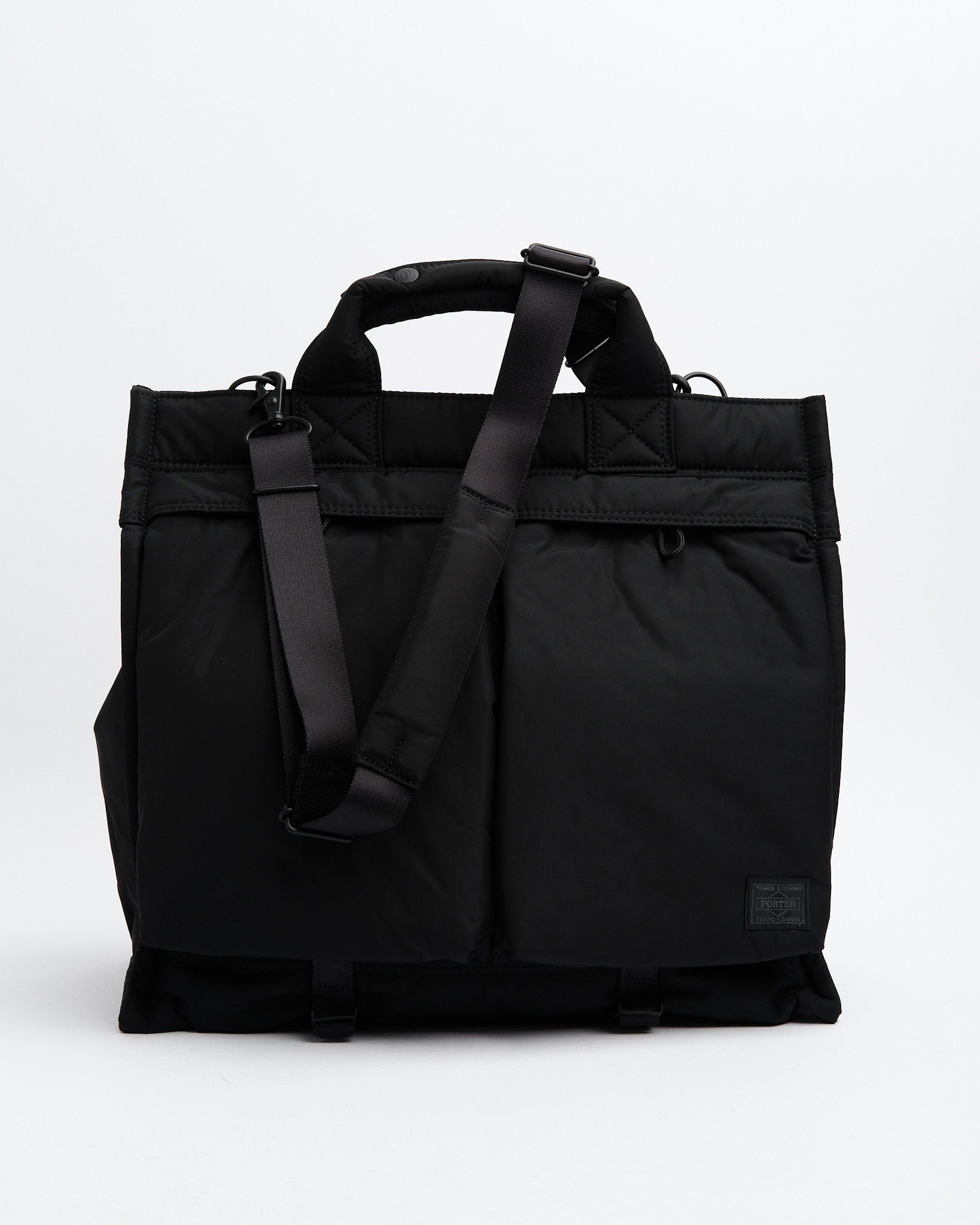 Senses Tote Bag (L) Black by Porter by Yoshida - Meadow