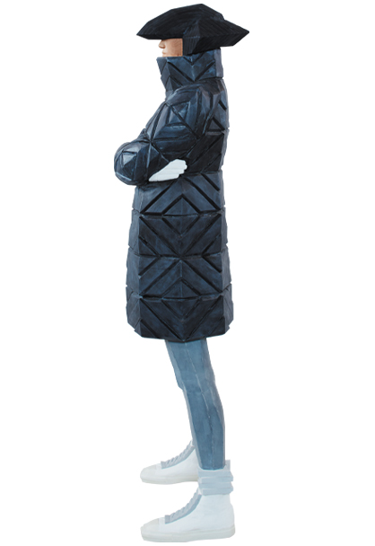 MEDICOM TOY - B-GIRL Down Jacket NAGAME BLACK