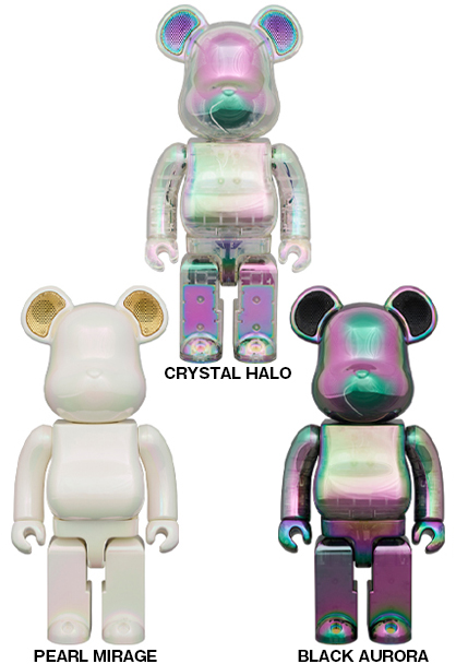 MEDICOM TOY - BE@RBRICK AUDIO IRIDESCENT 400％ Portable Bluetooth
