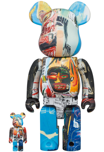 MEDICOM TOY - BE@RBRICK JEAN-MICHEL BASQUIAT 