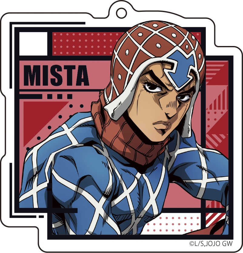 TVアニメ「ジョジョの奇妙な冒険 黄金の風」アクリルキーホルダー