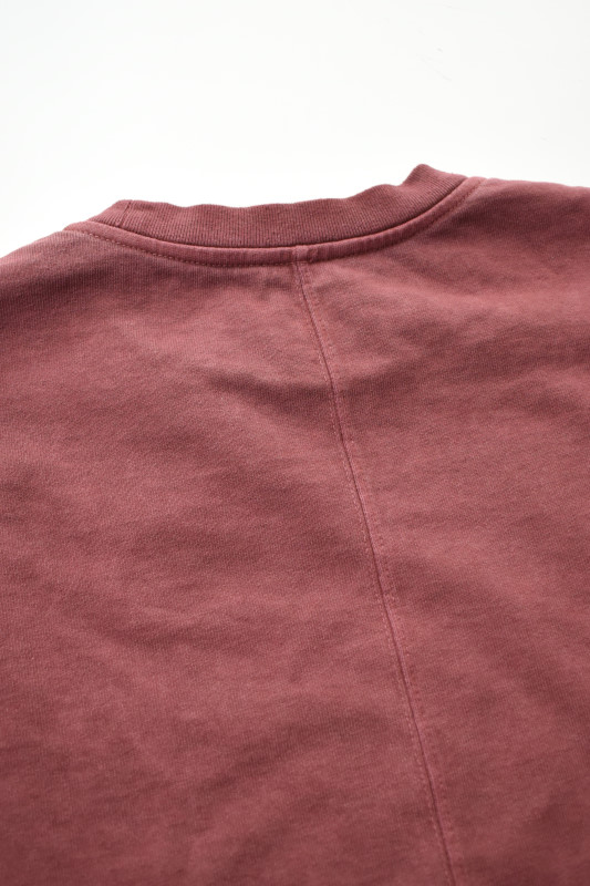 SALE!】kontor (コントール) Pigment Dyed Dolman Sleeve Tee [BORDEAUX]