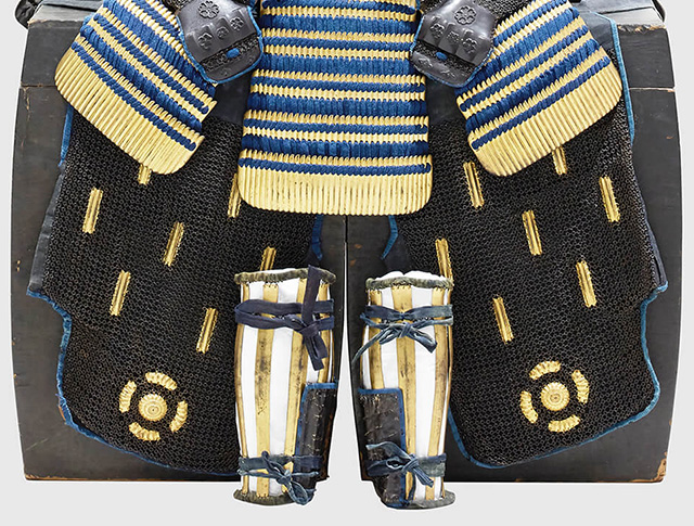 甲冑の小具足：佩楯／名古屋刀剣博物館・名古屋刀剣ワールド