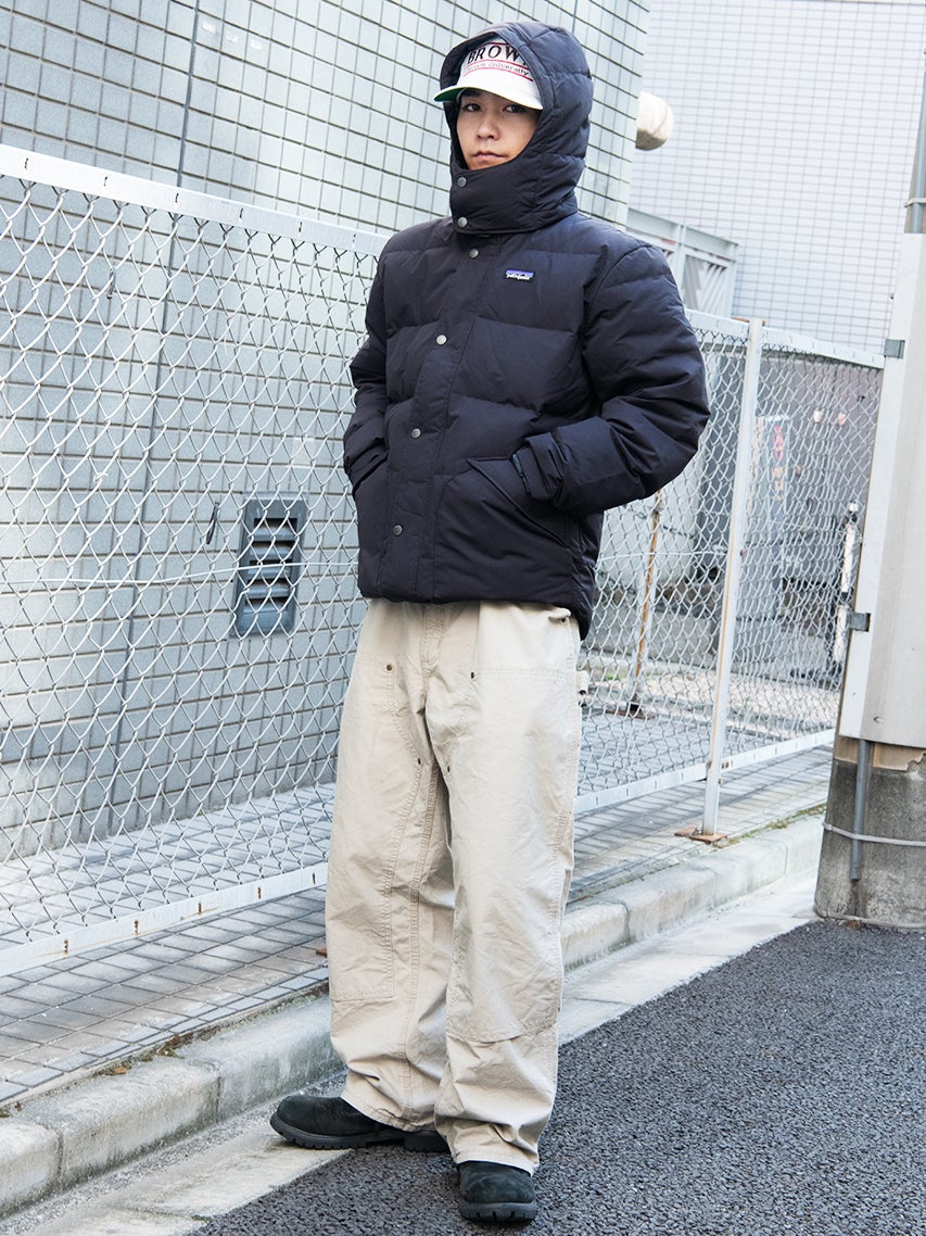 オシャレな人は「パタゴニア」の黒ダウン＆中綿ジャケットをどう