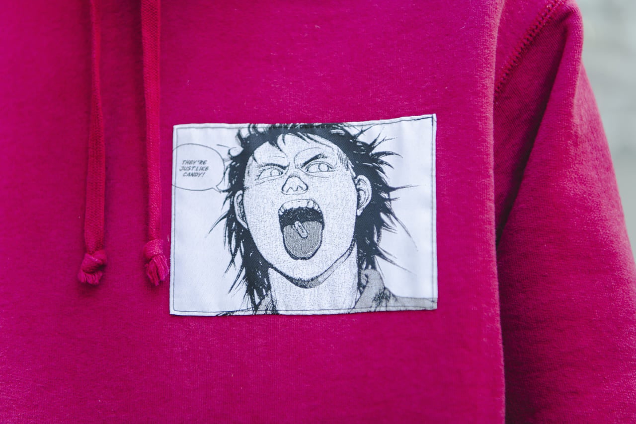 シュプリーム×アキラ」の伝説的なコラボパーカをメインに。「ザ