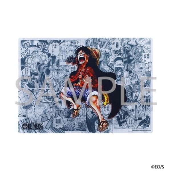 ジャンプフェスタ限定プレイマット(モンキー・D・ルフィ)※背景漫画