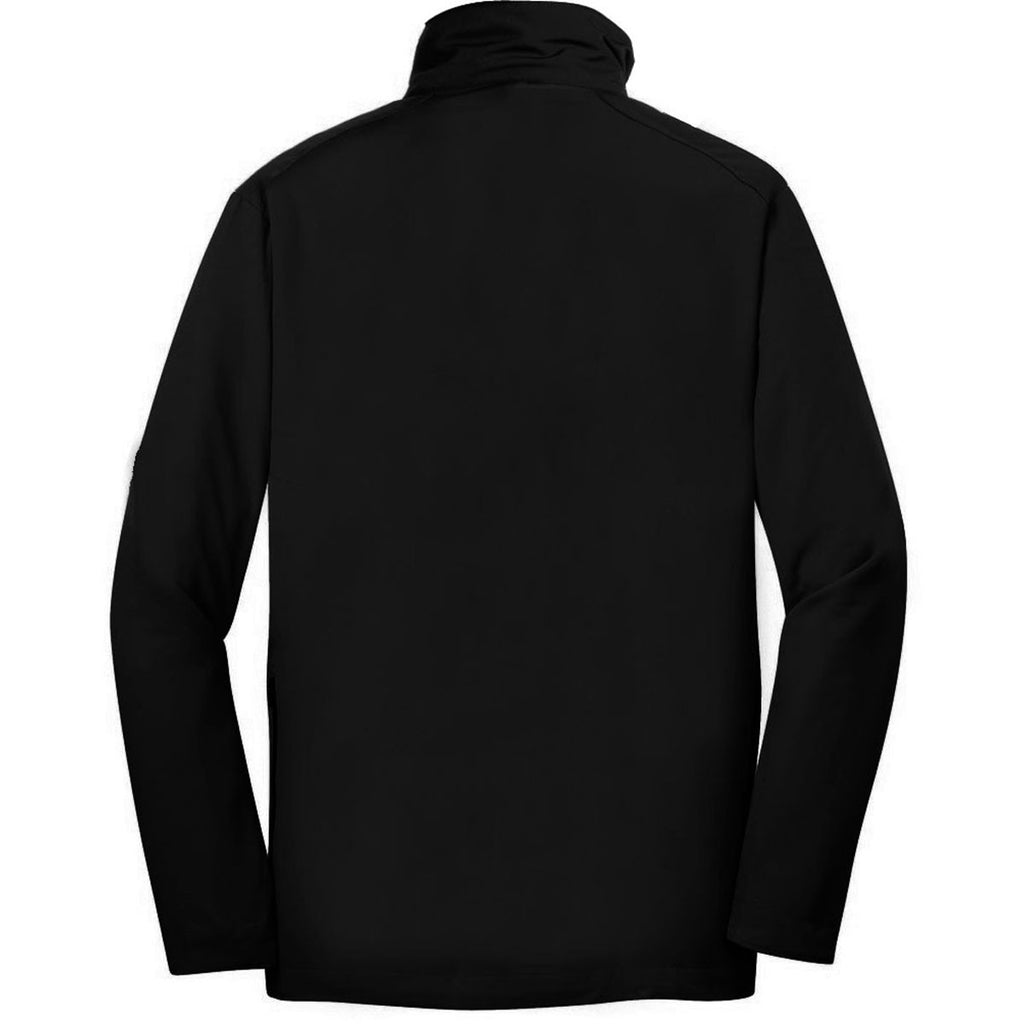Nike Golf Mens Black L/S Quarter Zip Wind Shirt