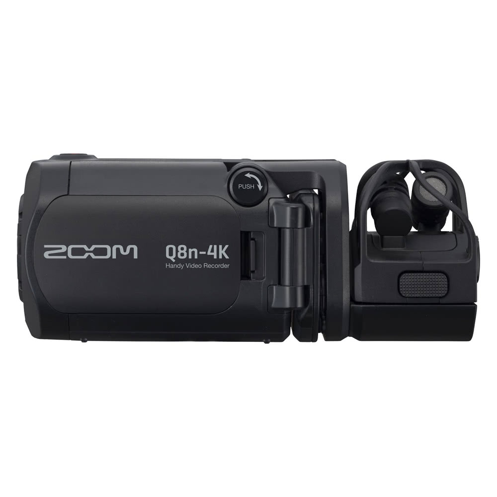 ZOOM 高音質ビデオカメラ Q8n-4K(オプションガンマイク付セット)【福山