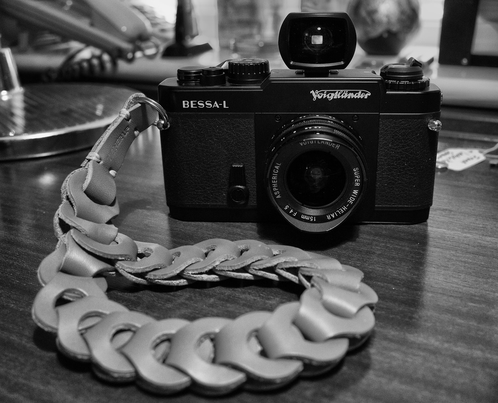 Voigtländer Bessa-L with 15mm Super-Wide Heliar and optical