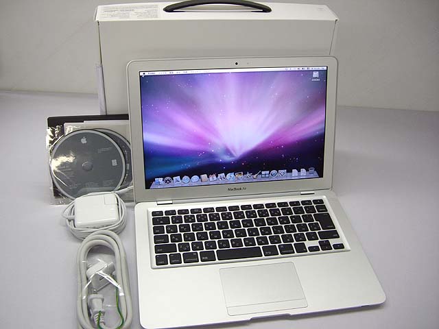 中古MacBook Air OS X 10.6 Snow Leopard モデル 販売 通販 -Mac