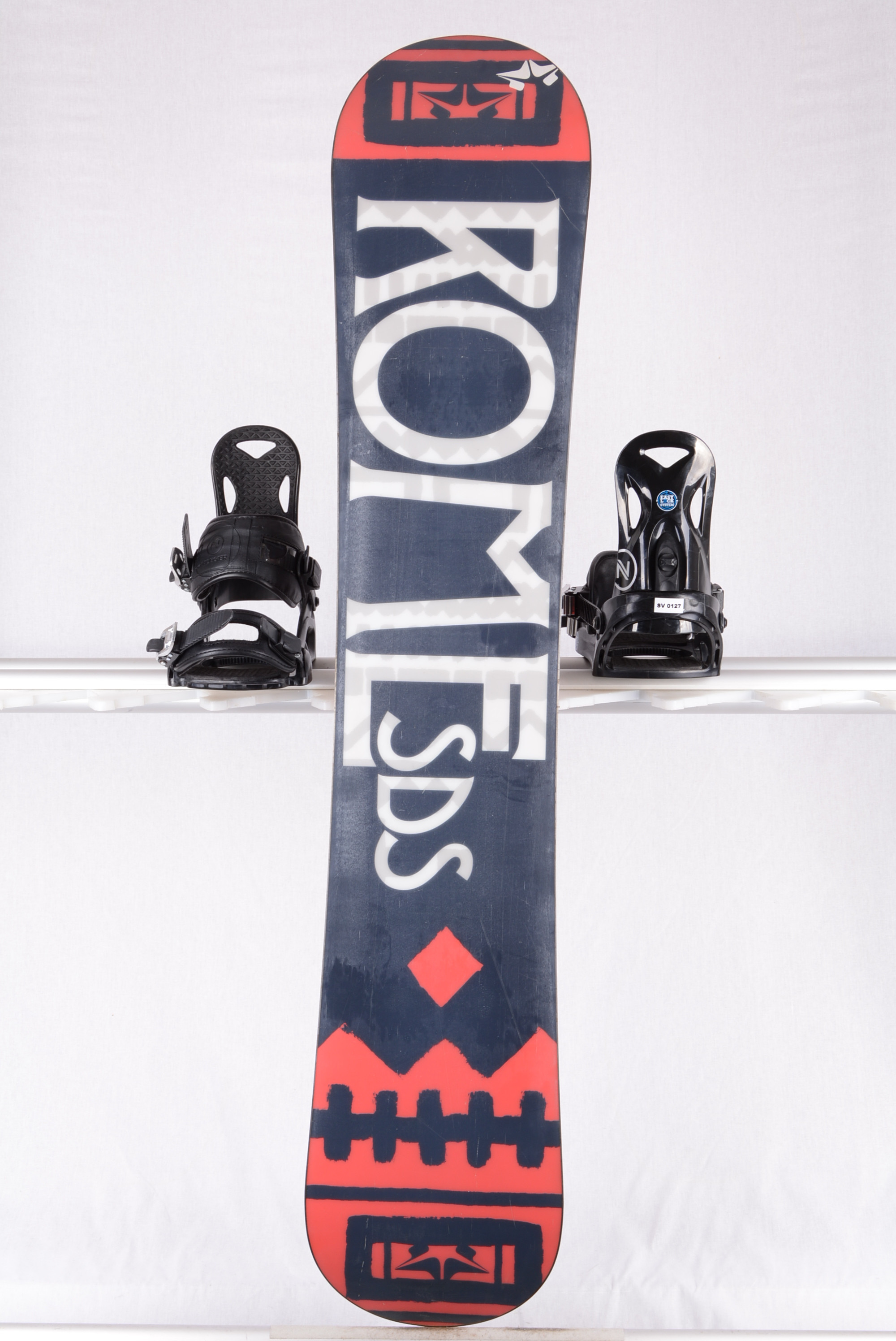 women's snowboard ROME SDS VINYL ROCKER, WHITE/black, WOODCORE