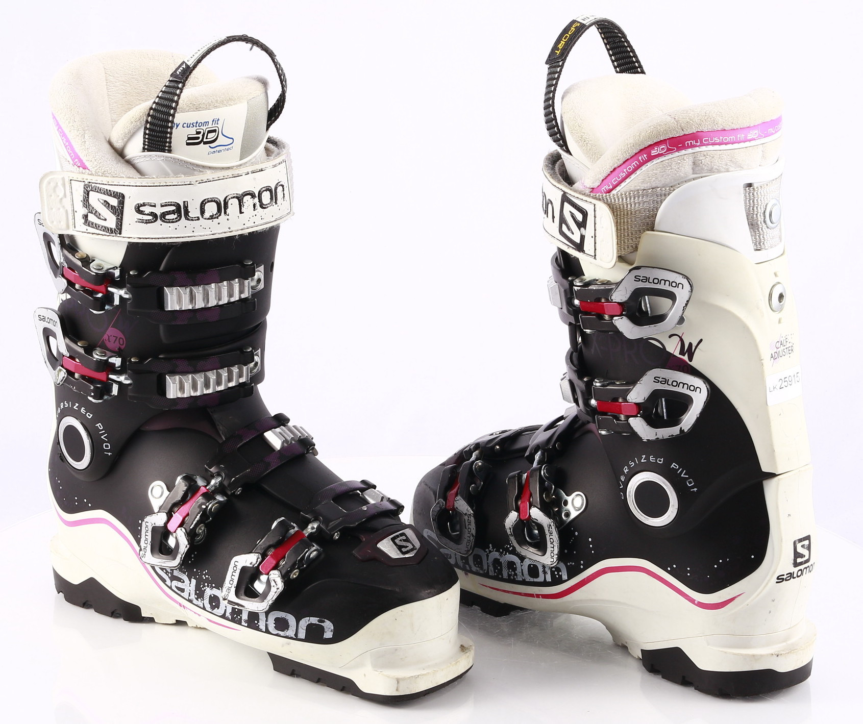 women's ski boots SALOMON X-PRO X70 W, oversized pivot, calf