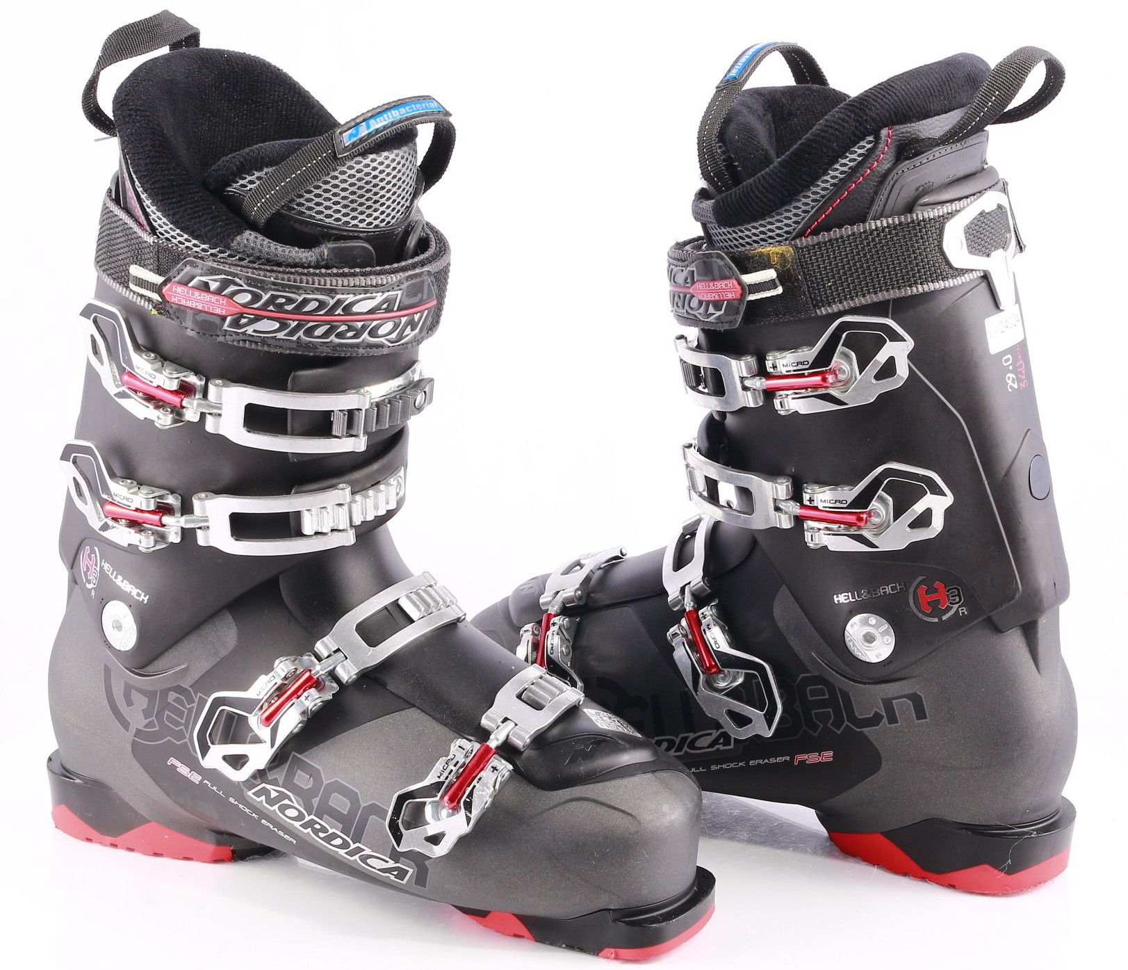 ski boots NORDICA HELL&BACK H3 R, full shock eraser, canting