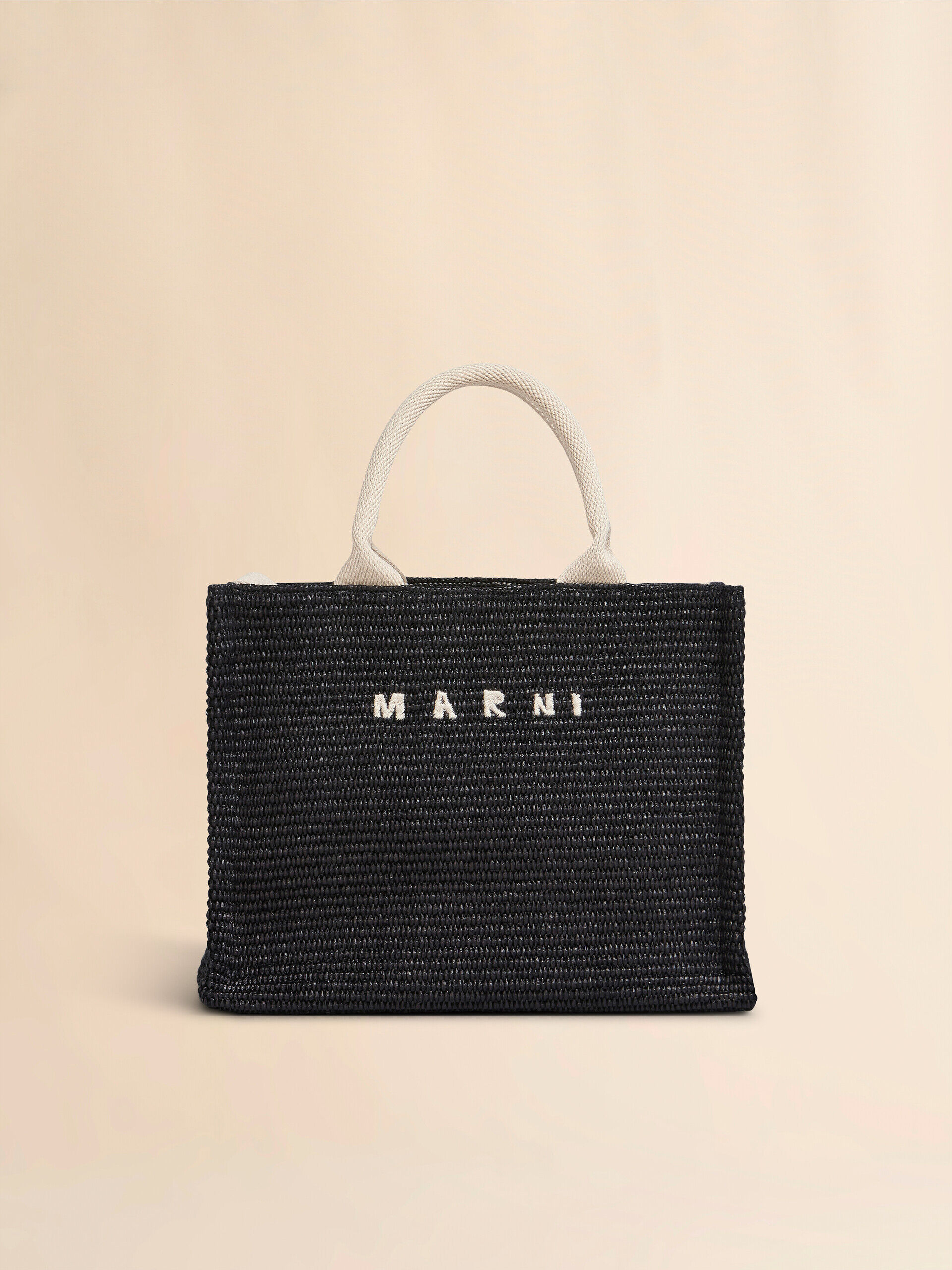ブラック トートバッグスモール | Marni
