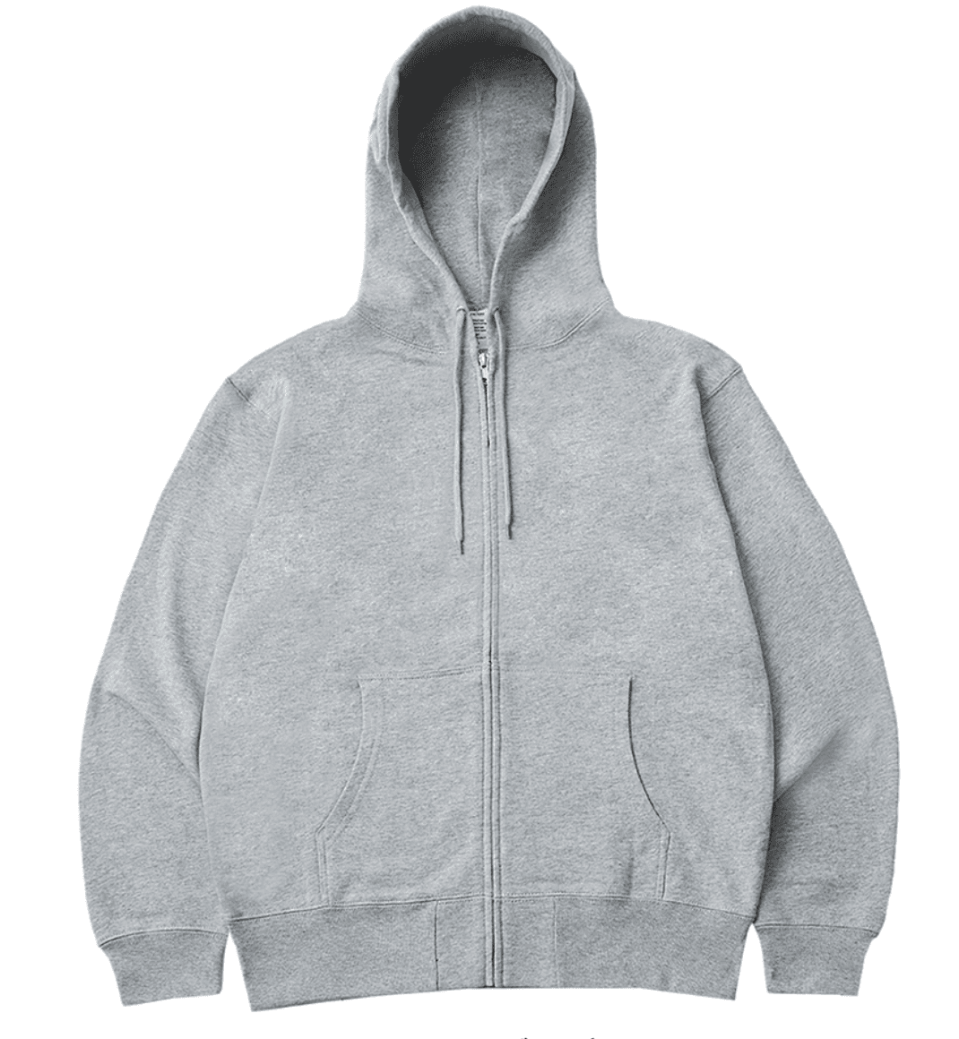 D-FACTORY DF1411 8.8オンス ハイパーフルジップパーカー | プリント