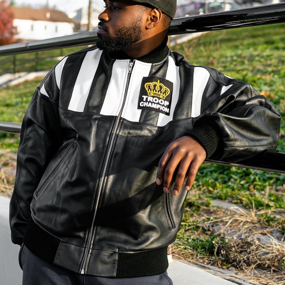 Troop Leather Jacket - Troop Champion Leather Jacket