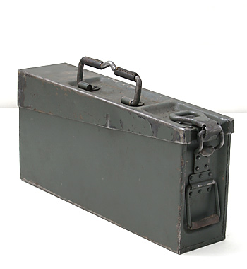 WWII ドイツ軍7.92mm弾薬箱(AMMO BOX)・Patronenkasten34/ダーク