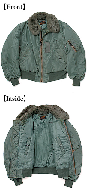 USAF(米空軍) 50's TYPE B-15D フライト・ジャケット/MIL-J-6251A