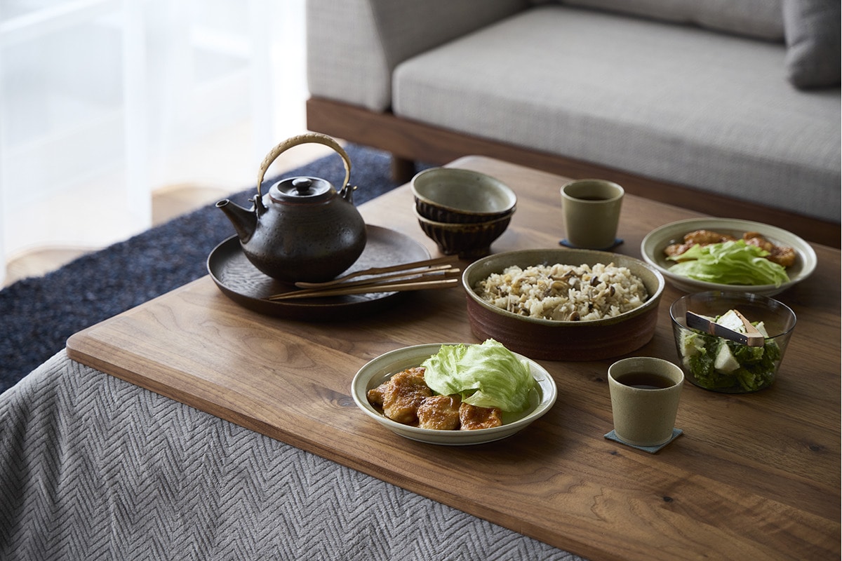 ORANGE KOTATSU TABLE(W80cm × D70cm)の通販 / マスターウォール