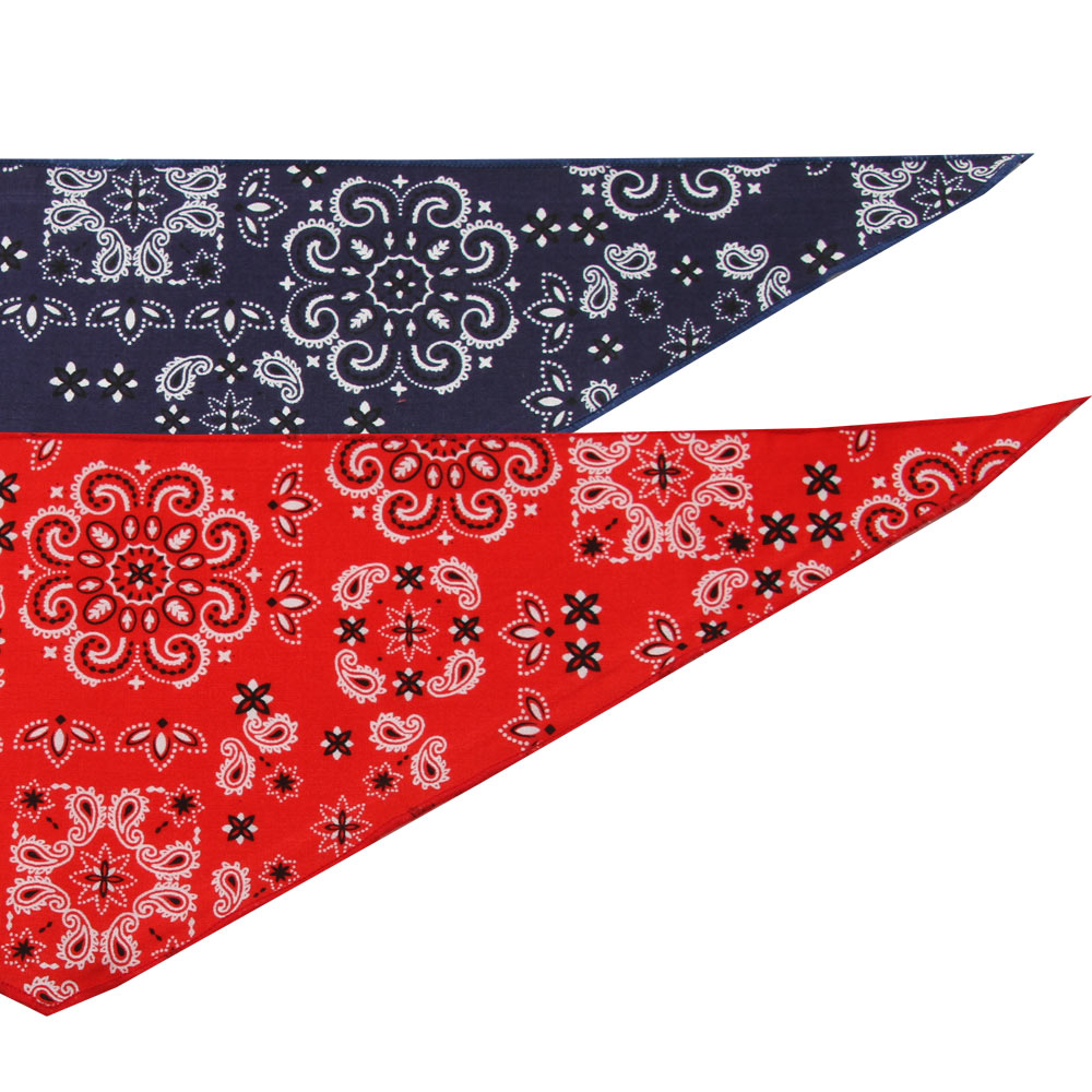 デザインバンダナ ヴィンテージバンダナ 10枚セット - ペットリボン