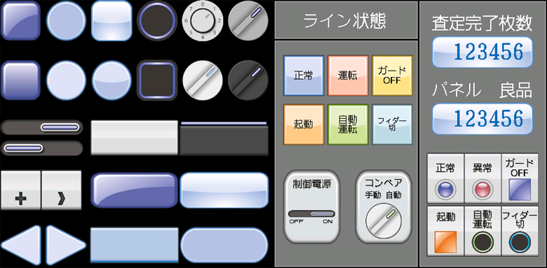 新パーツ | MELSOFT GT Works3 | 表示器 MELHMI-GOT | 製品情報 | 三菱