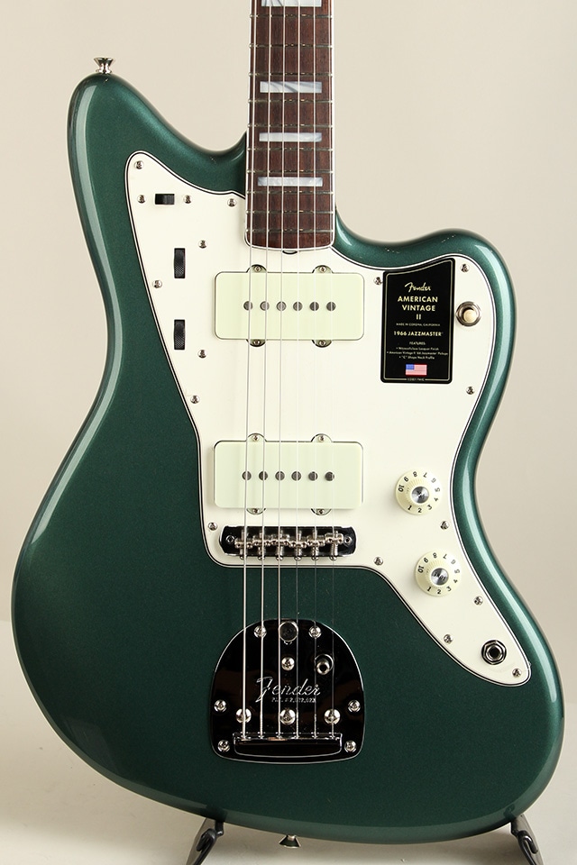 American Vintage II 1966 Jazzmaster RW Sherwood Green Metallic【S