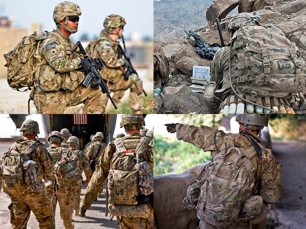 US 米軍実物 MOLLE II Rifleman アサルトパック OCP マルチカム