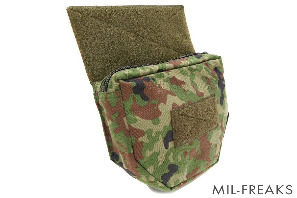 4度戦術 陸自迷彩ポーチ 四度戦術装備 汎用縦型ポーチ 陸自迷彩