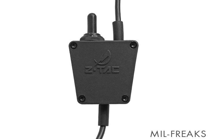 ZTactical TEAタイプ E-Switch PTTマイクスイッチ icom/KENWOOD用 端子