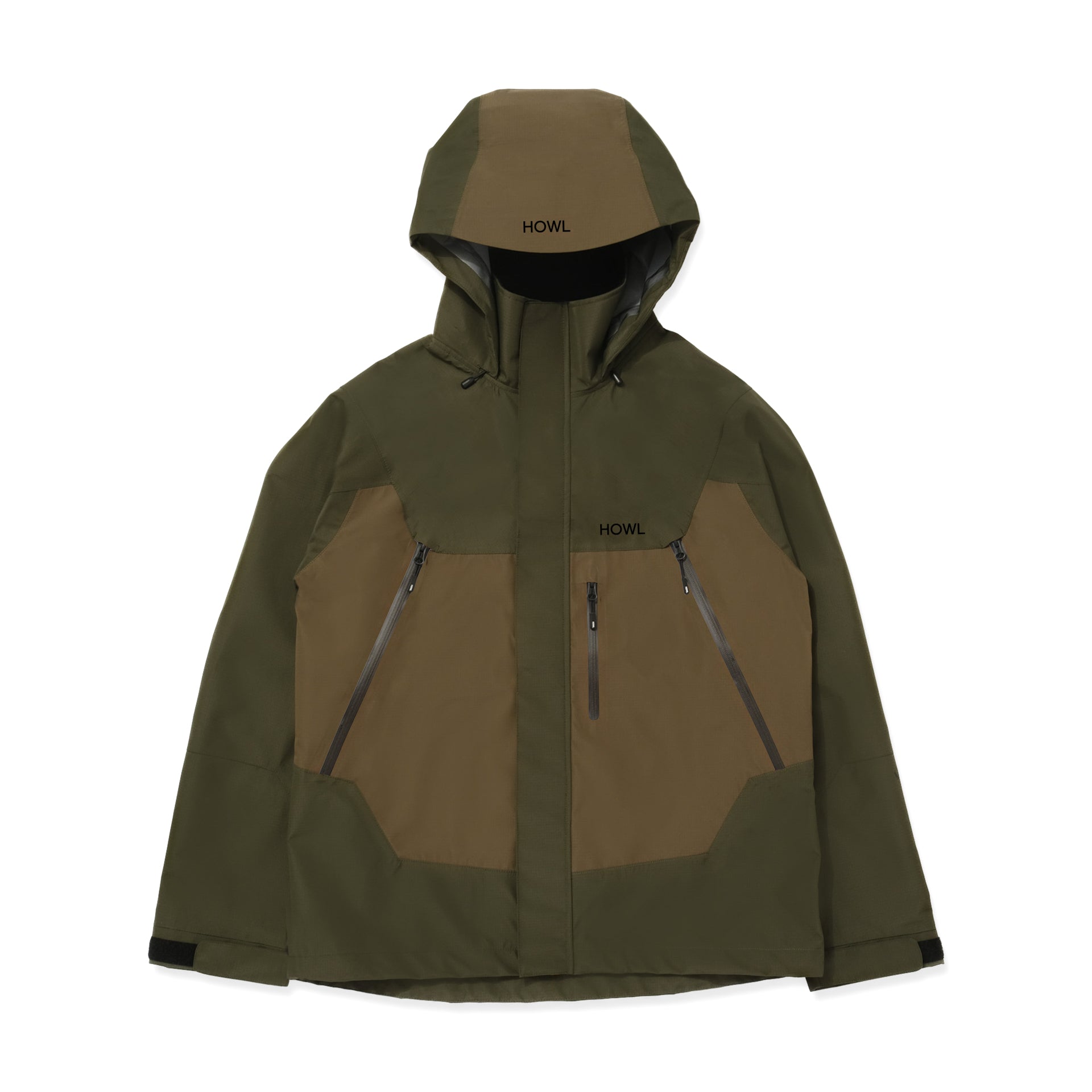 Howl Shell Jacket (Army) – Milo Snow and Skate