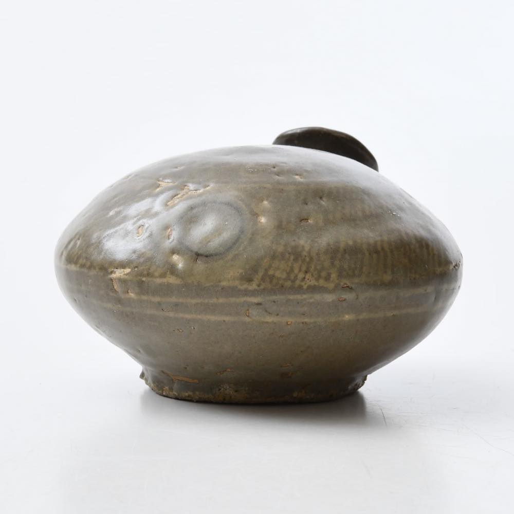 朝鮮 高麗青磁 象嵌花瓶 ｜ みんげい おくむら （日本と世界の民芸）