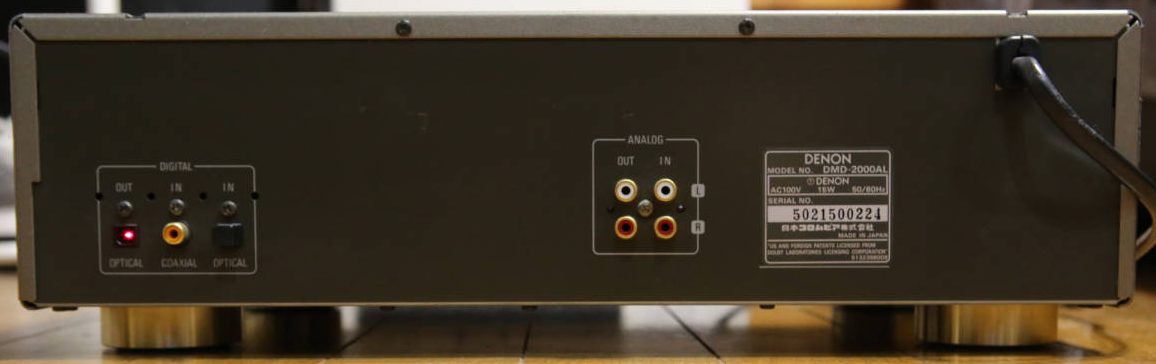 Denon DMD-2000AL [MiniDisc Wiki]