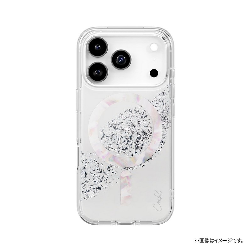 iPhone 17 Pro CRYSTELLE SPARKLING SILVER｜スマホ(タブレット