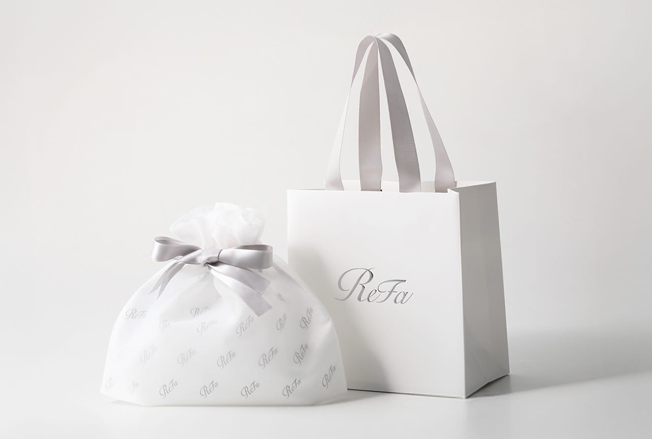 ReFaギフトラッピングセット SS】リファハートブラシレイ（ミラー付き