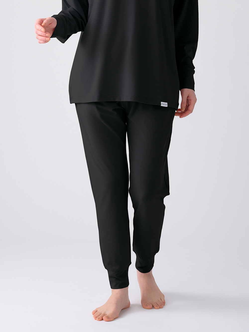 ReD（レッド）リカバリーウェア スリープ ジョガーパンツ ブラック SS