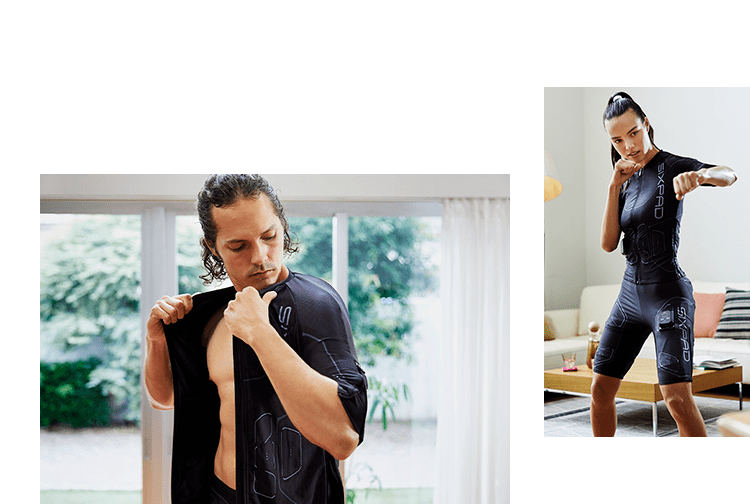 シックスパッド パワースーツ トップ＆ボトム(Power Suit Top＆Bottom