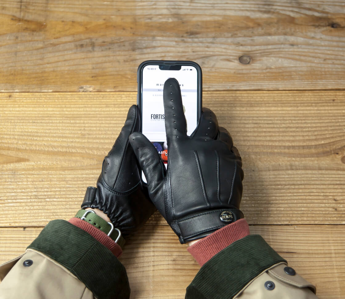 DENTS デンツ ROLLESTON タッチスクリーン ジェームズボンド ヘア