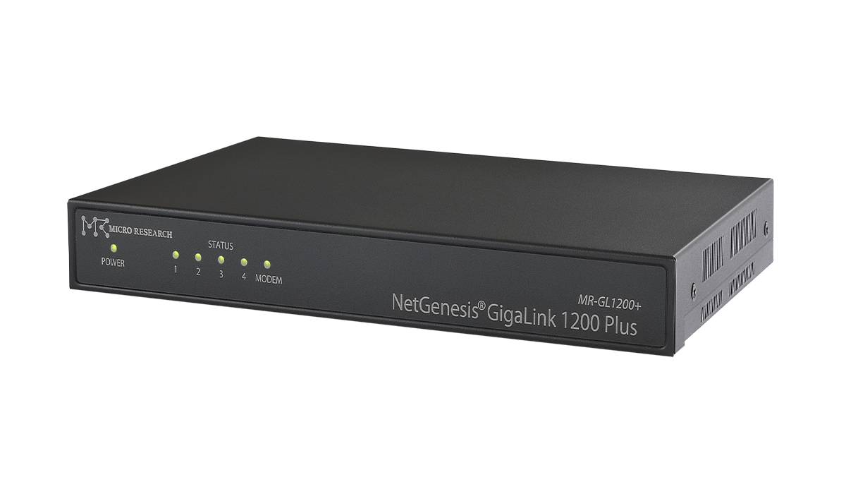 アナログモデム内蔵 ブロードバンドルーター｜NetGenesis GigaLink1200