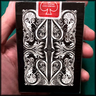 David Blaine's Original Split Spades Black Tally-Ho Cards - Meir
