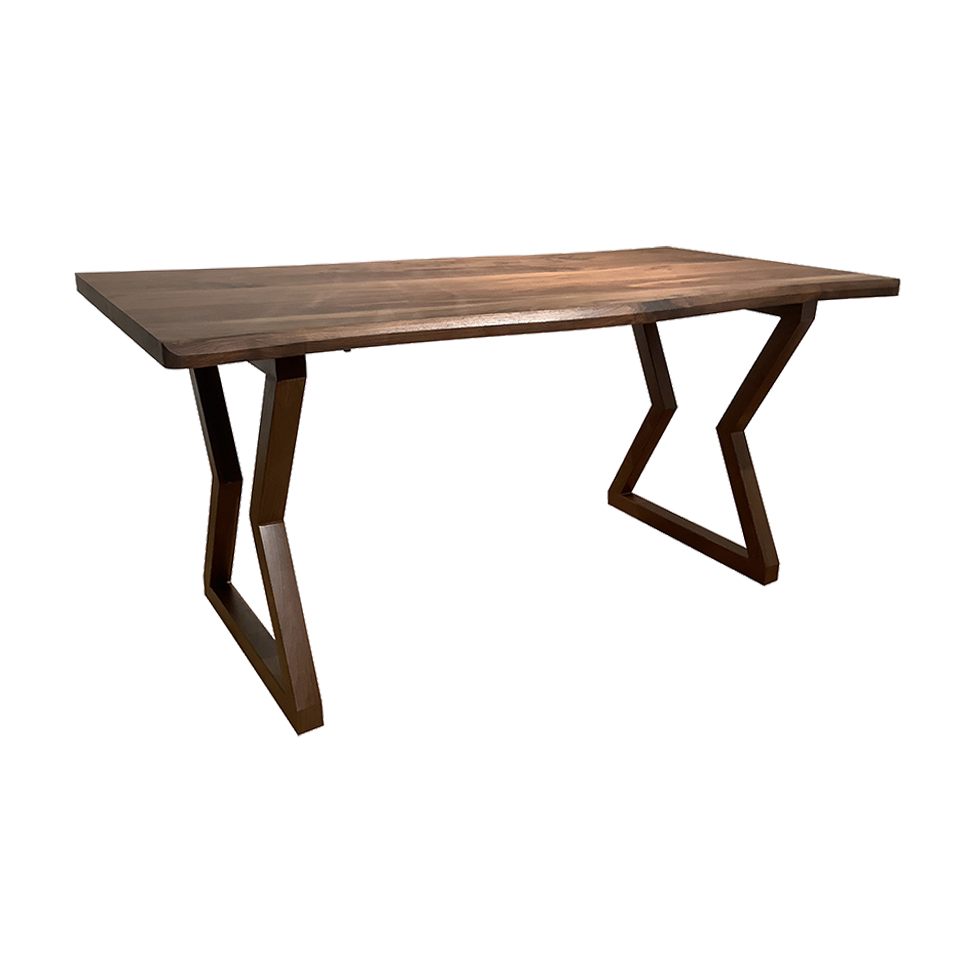 SDT-8885ダイニング【送料無料】（160天板）ウォールナット×（脚
