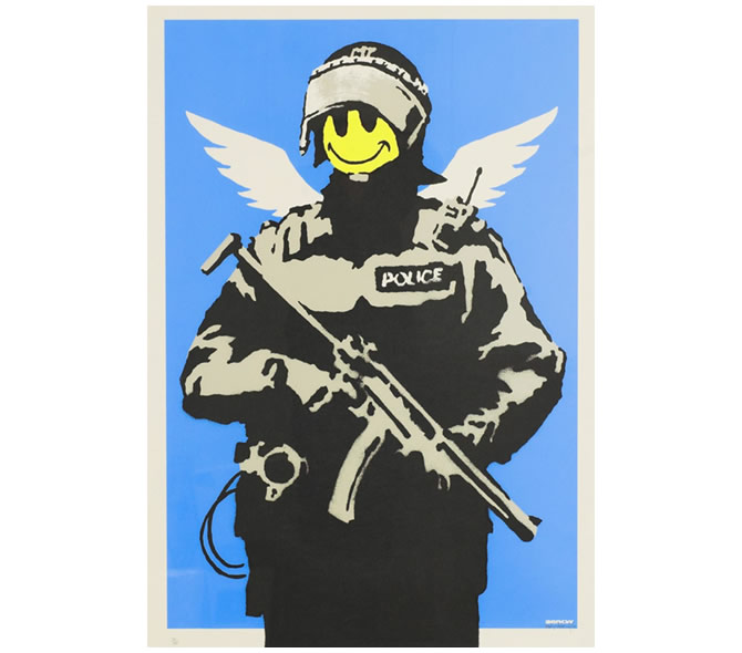 Banksy（バンクシー）- Flying Copperを通販で販売 ー NOISEKING
