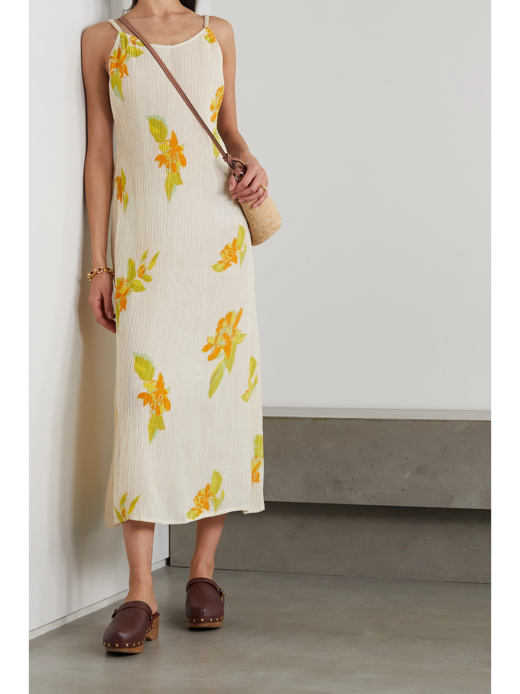 Savannah Morrow The Label - + NET SUSTAIN Andria floral-print silk