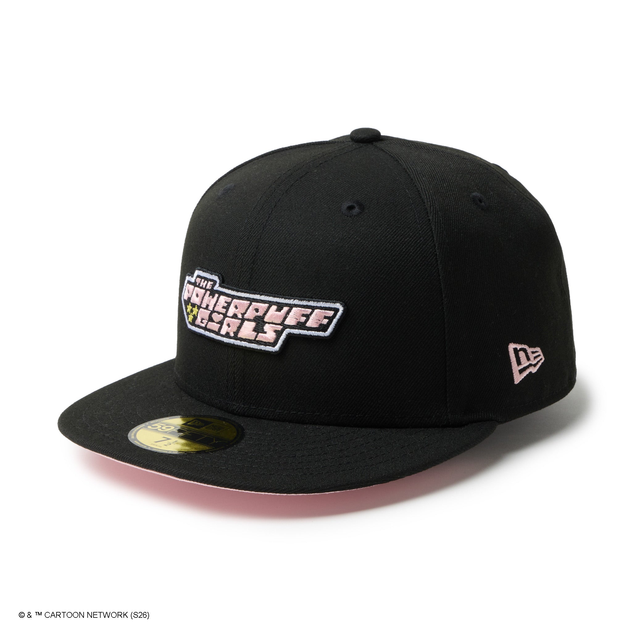 59FIFTY The Powerpuff Girls パワーパフ ガールズ ロゴ ブラック