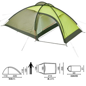 Coleman(コールマン) タトラ 3 2000017194｜アウトドア用品・釣り具