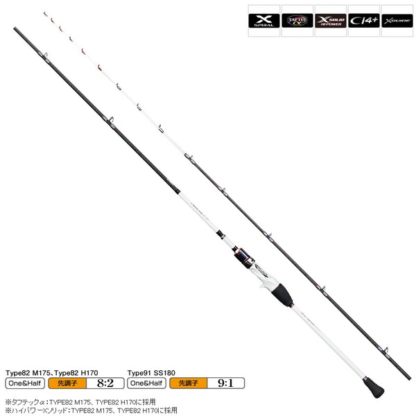 シマノ(SHIMANO) ライトゲーム CI4+ アレグロ TYPE91 SS180 249821