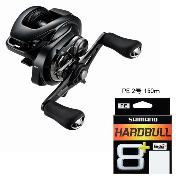 シマノ(SHIMANO) 24 メタニウム DC 71XG 左巻き+ハードブル 8+ 150m