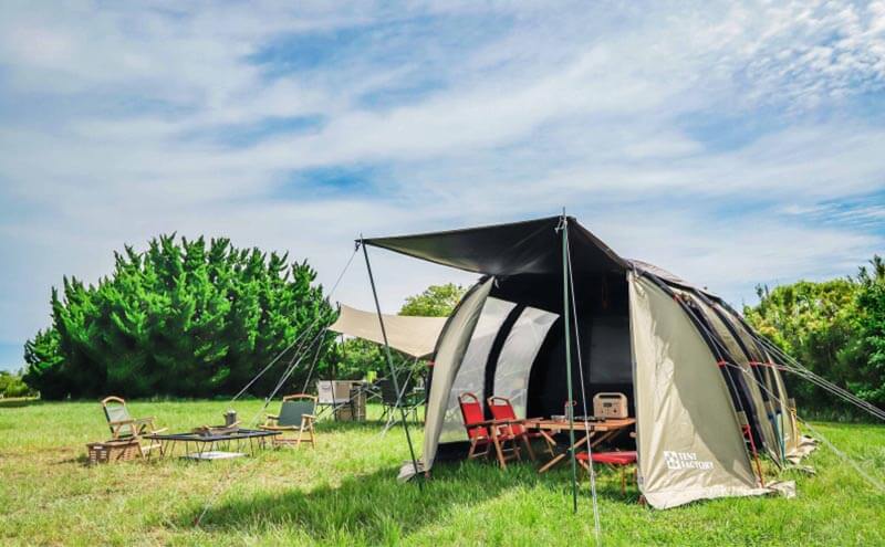 TENT FACTORY(テントファクトリー) ブルーウィンド トンネル2ルーム