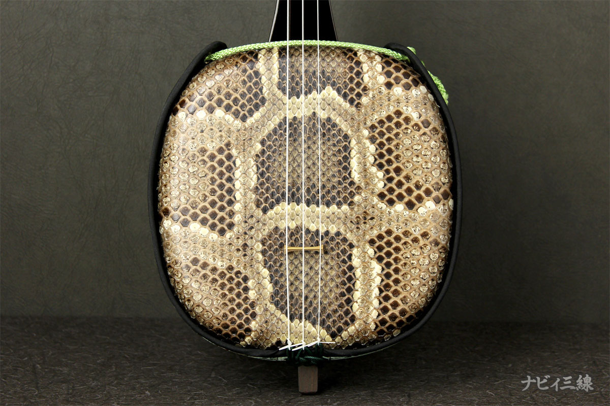 逸品三線】縞黒檀「南風原型」強化張り三線｜三線専門店ナビィ三線